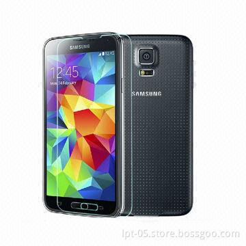 clear gold tempered glass screen protector for Samsung